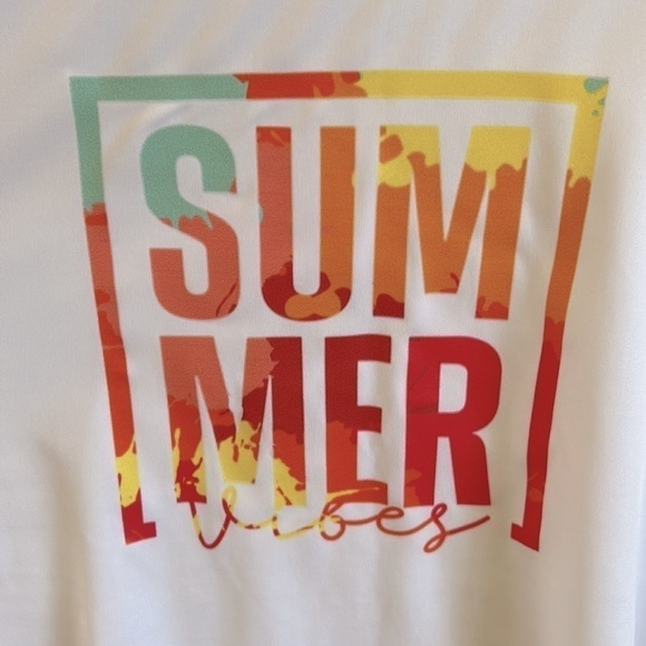 Summer Vibes Dri Fit Crop Top | SIZE M - Picture 3 of 4